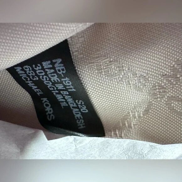 Michael Kors Crossbody Purse Red Gold Chain Strap & Long Adjustable Strap MINT - Picture 6 of 12